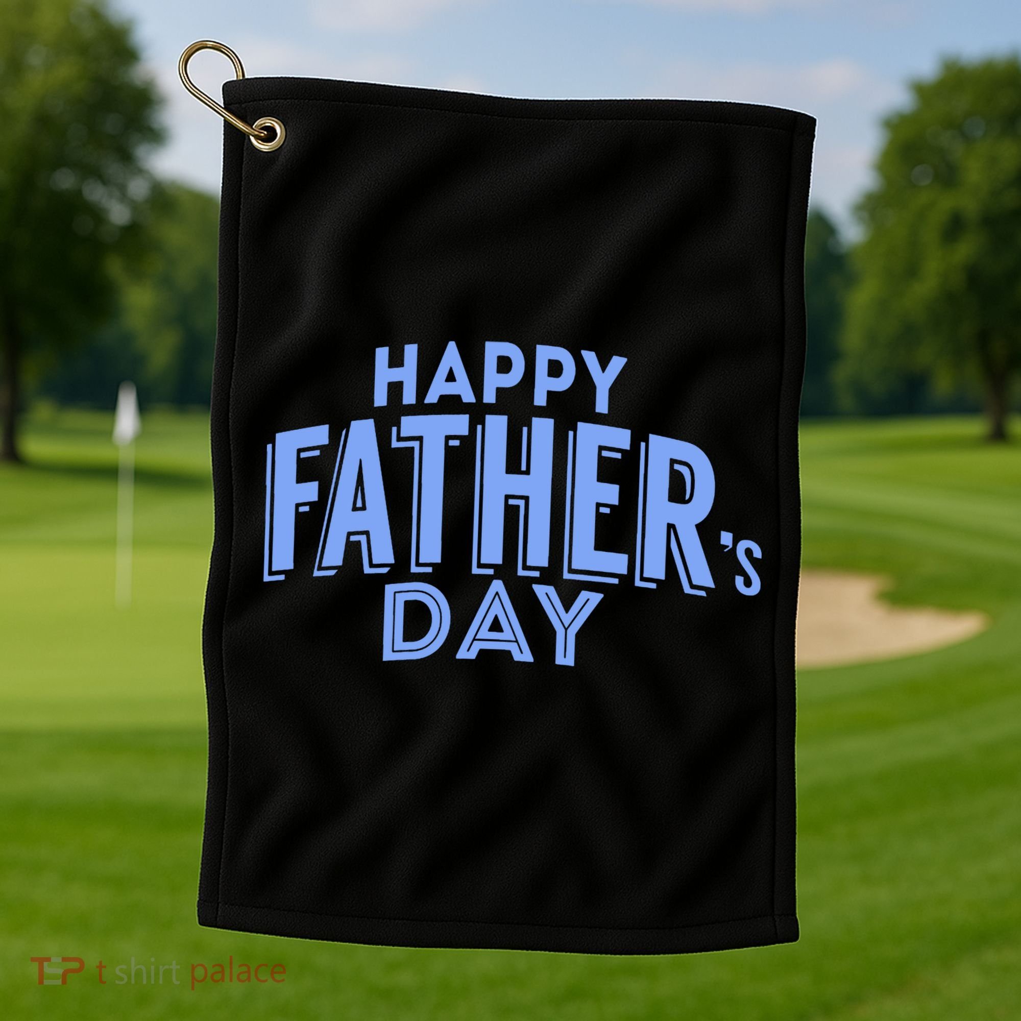 Happy Father's Day Gift For Dad Golf Towel