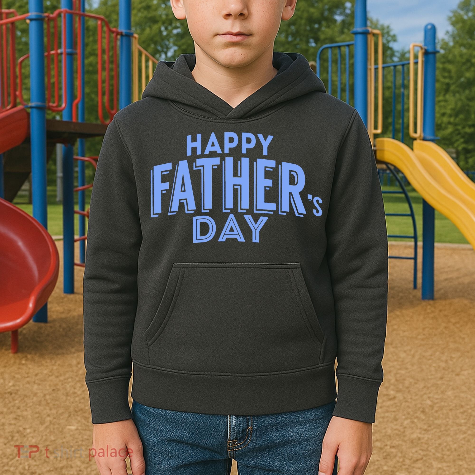 Happy Father's Day Gift For Dad Kids Hoodie