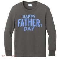 Happy Father's Day Gift For Dad Kids Long Sleeve Shirt thumb 0