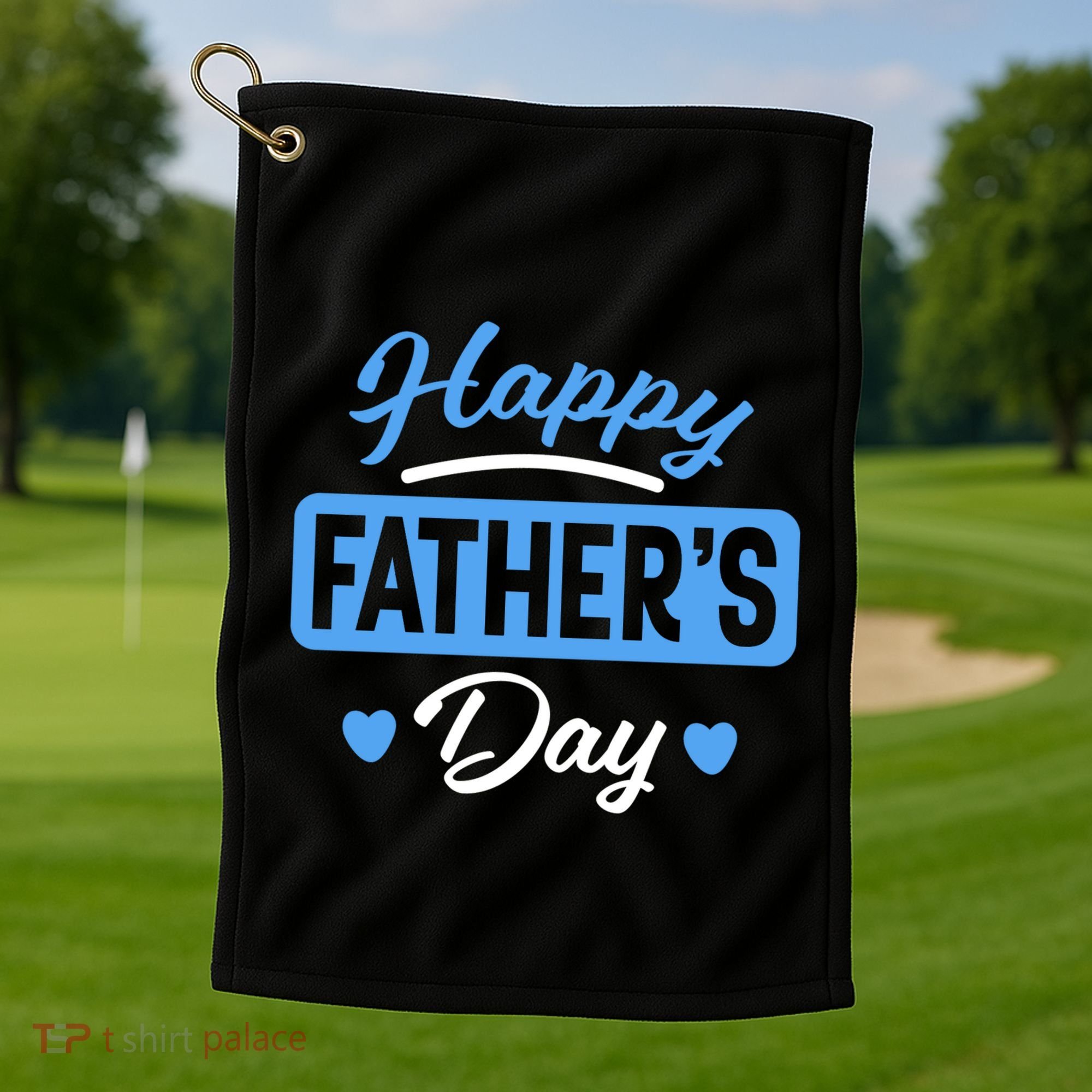 Happy Father's Day Gift Golf Towel