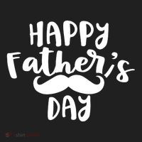 Happy Father's Day Mustache Women's Sweatshirt thumb 2