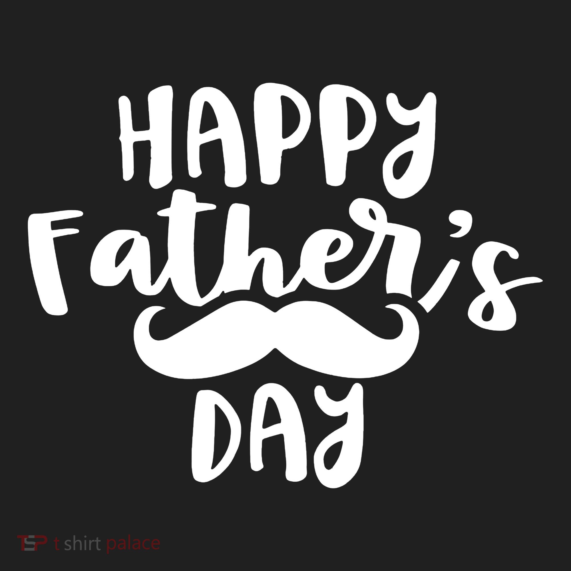 Happy Father's Day Mustache Women's Sweatshirt