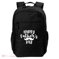Happy Father's Day Mustache Backpack thumb 0