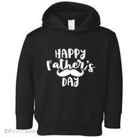 Happy Father's Day Mustache Toddler Hoodie thumb 0