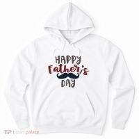 Happy Father's Day Mustache Hoodie thumb 0