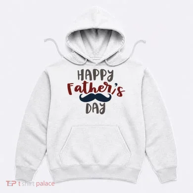 Happy Father's Day Mustache Hoodie