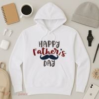 Happy Father's Day Mustache Hoodie thumb 3