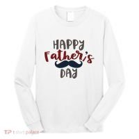 Happy Father's Day Mustache Long Sleeve Shirt thumb 0