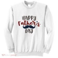Happy Father's Day Mustache Sweatshirt thumb 0