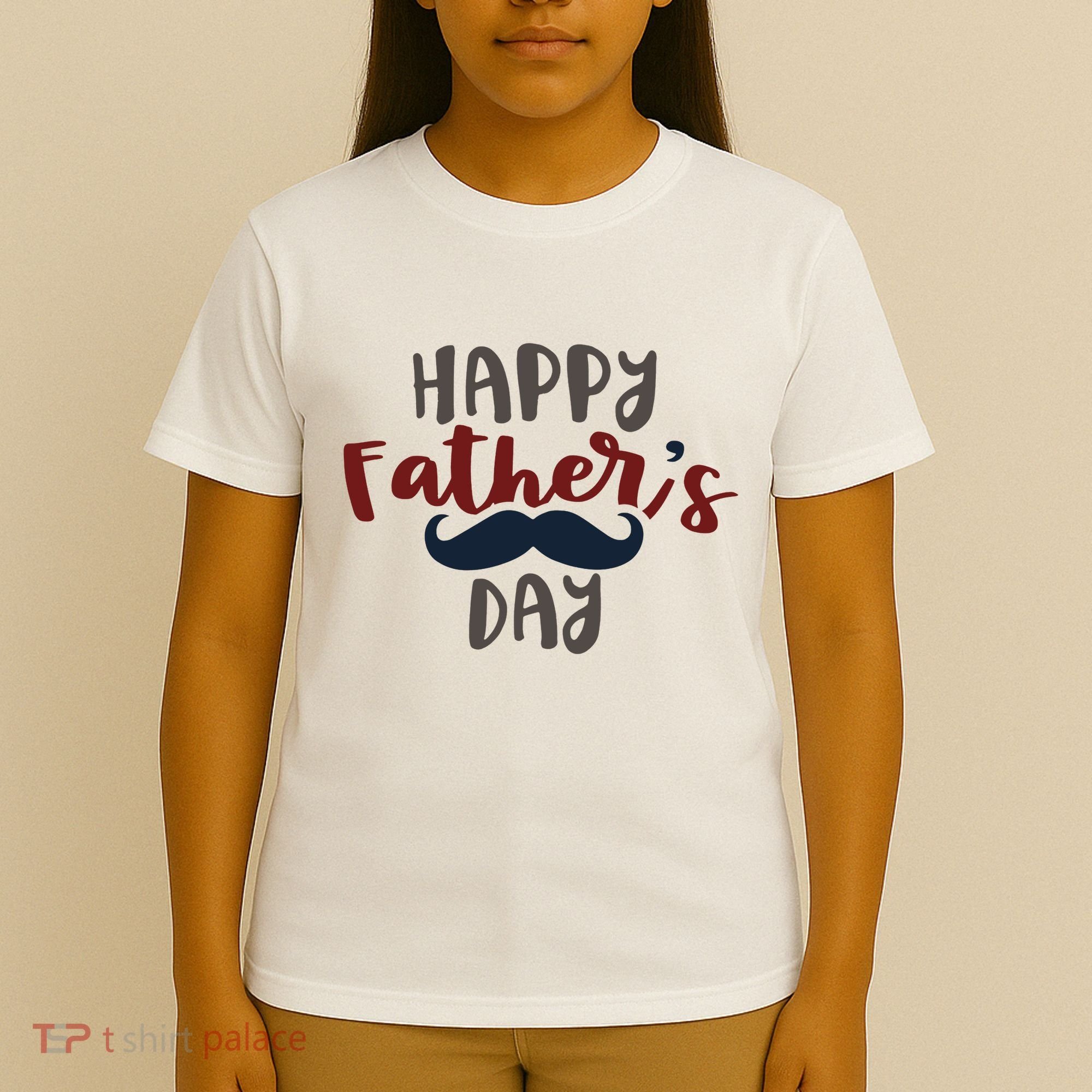 Happy Father's Day Mustache T-Shirt
