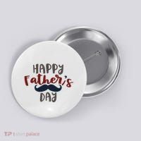 Happy Father's Day Mustache Button thumb 0
