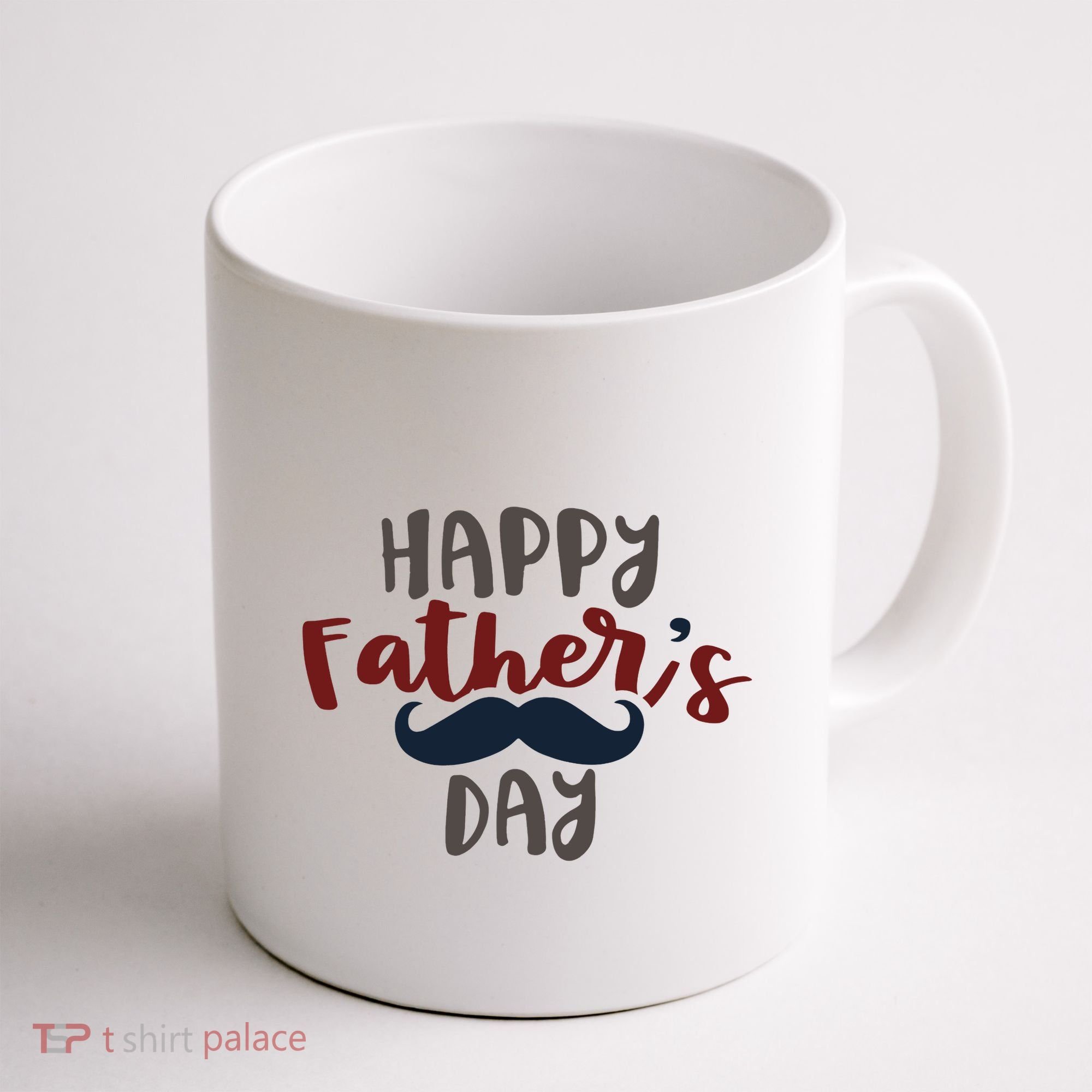 Happy Father's Day Mustache Coffee Mug