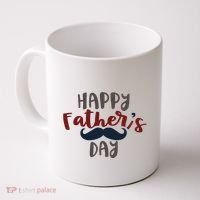 Happy Father's Day Mustache Coffee Mug thumb 0