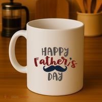 Happy Father's Day Mustache Coffee Mug thumb 4