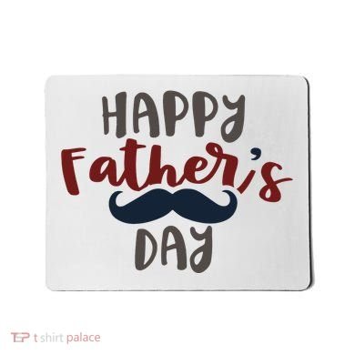 Happy Father's Day Mustache Mousepad