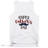 Happy Father's Day Mustache Tank Top thumb 0