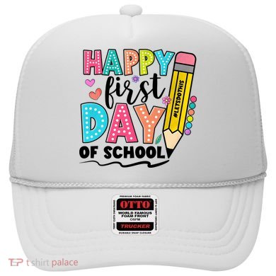 Happy First Day Of School Teacher Pencil Hat