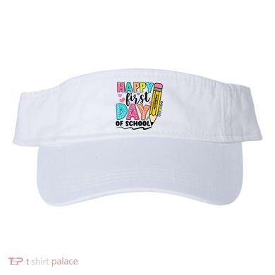 Happy First Day Of School Teacher Pencil Visor