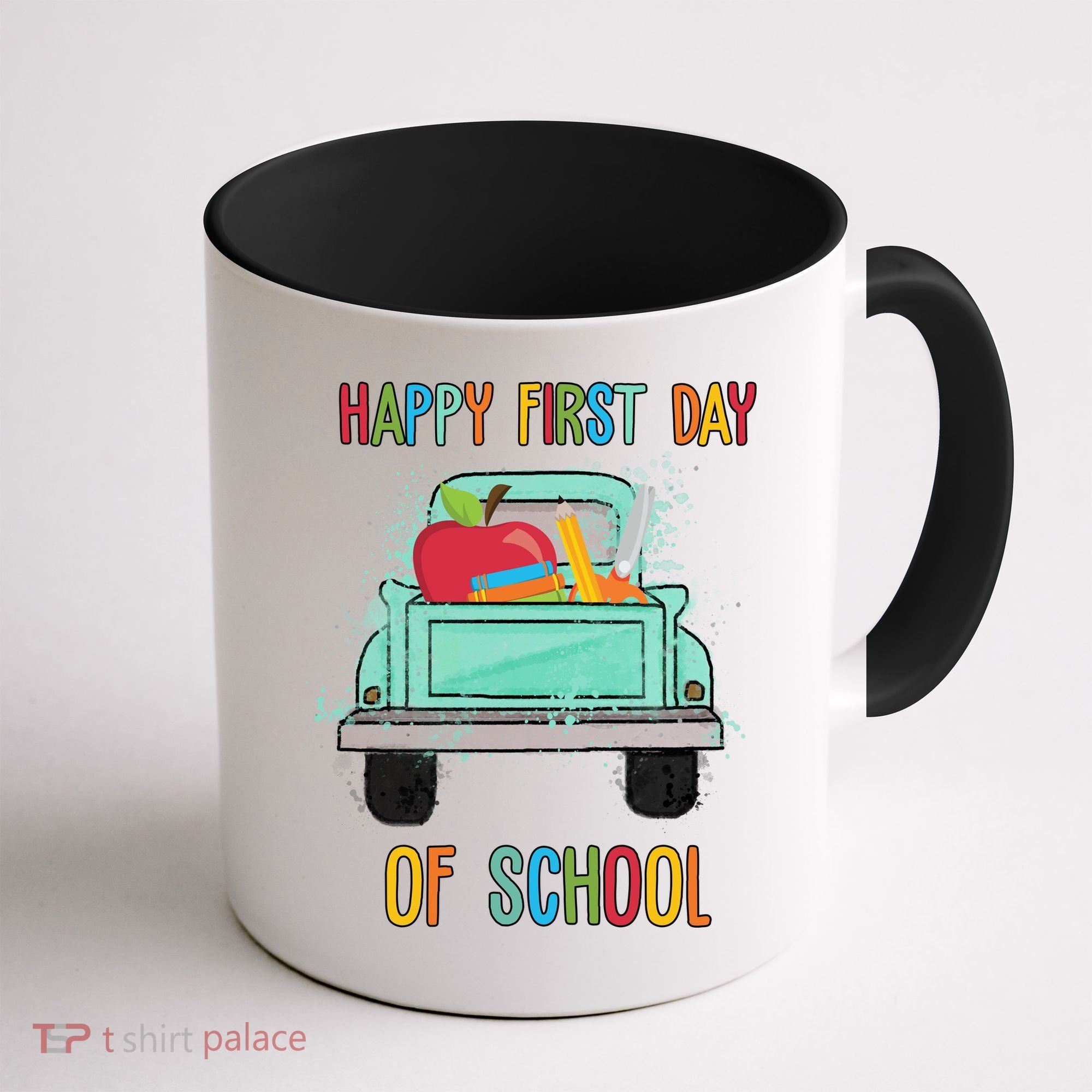 Happy First Day Of School Learning Truck Coffee Mug