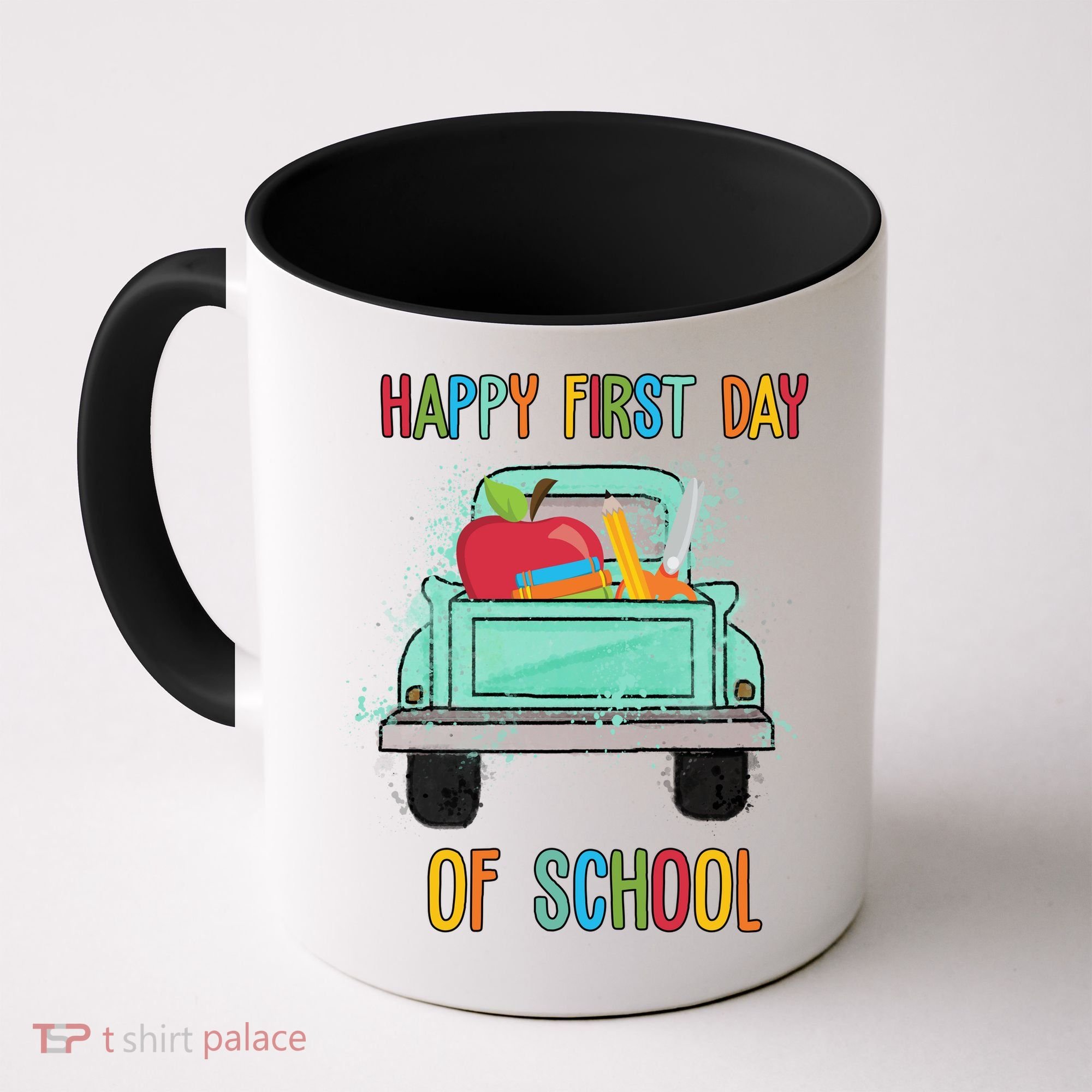 Happy First Day Of School Learning Truck Coffee Mug