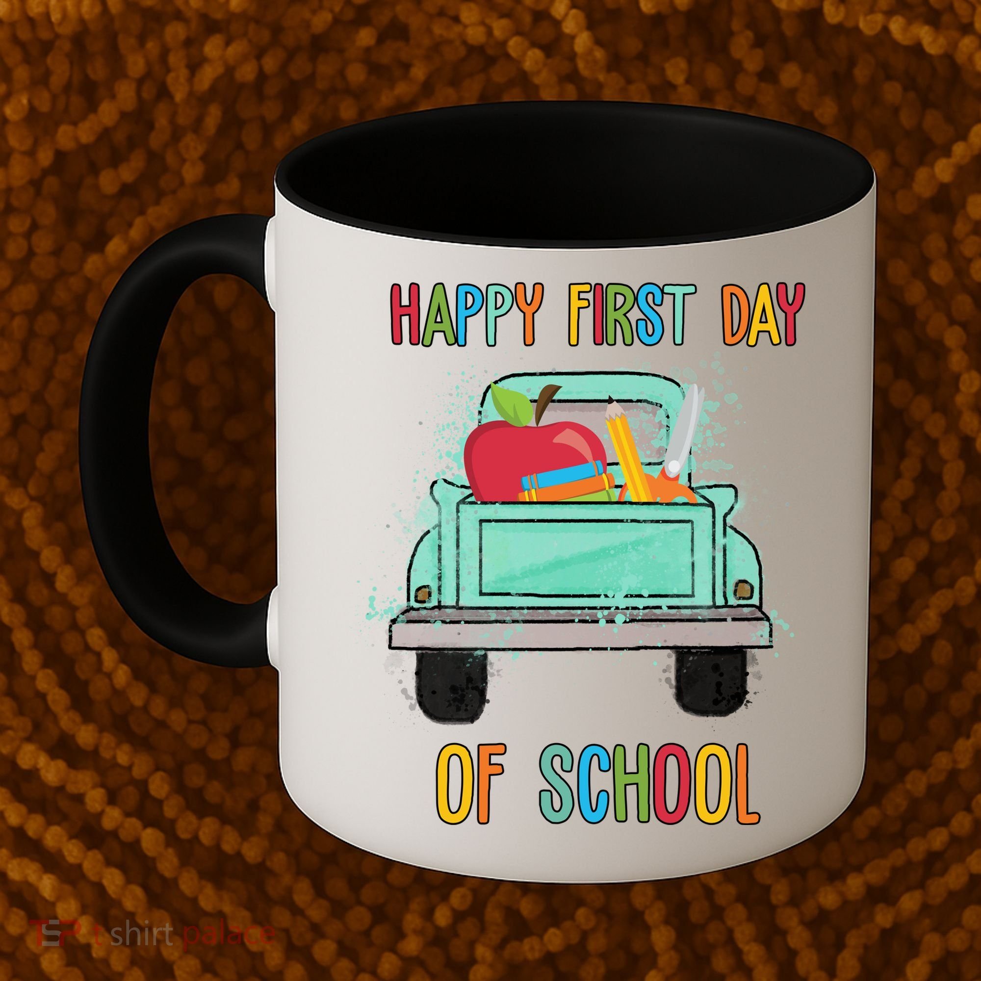 Happy First Day Of School Learning Truck Coffee Mug