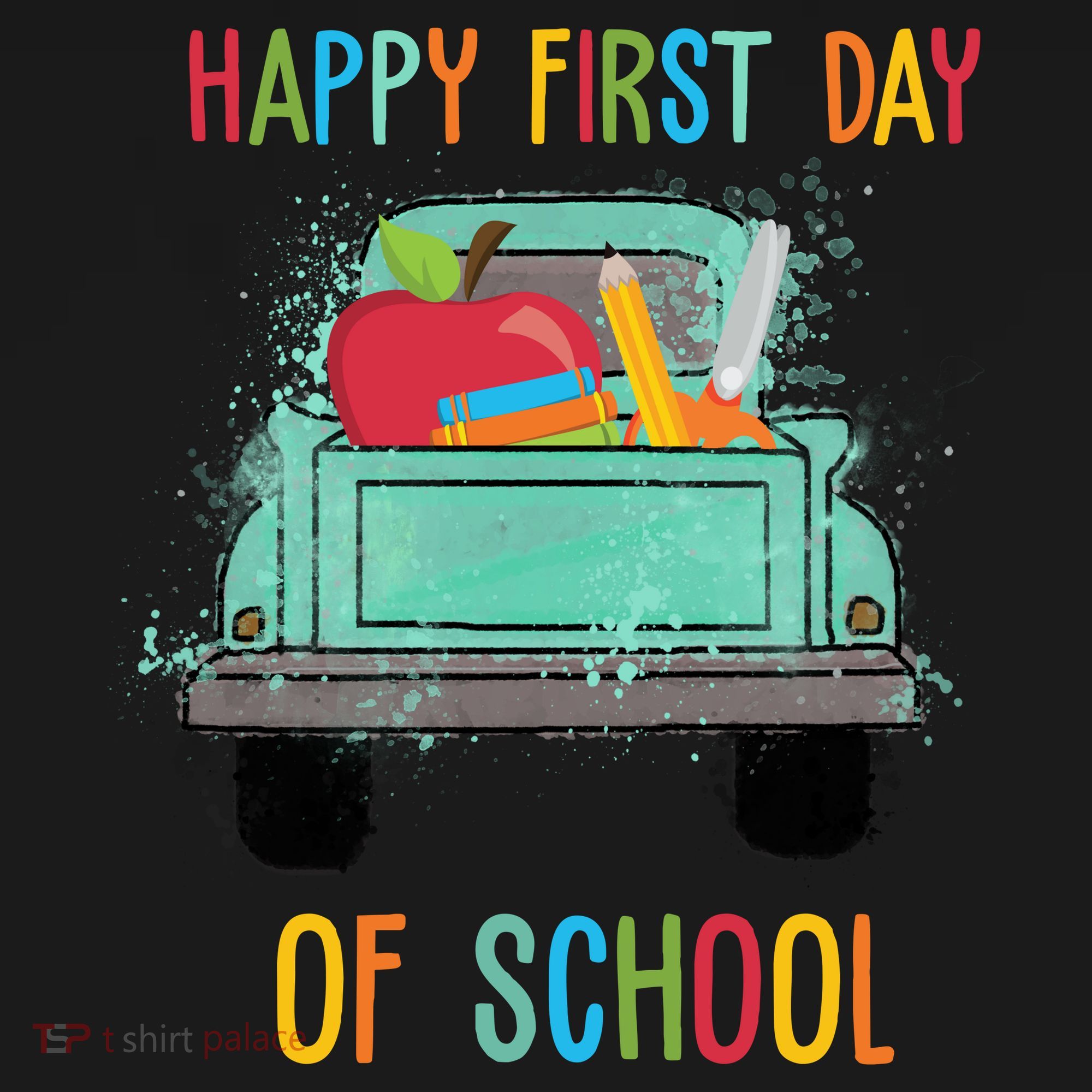 Happy First Day Of School Learning Truck Tote Bag