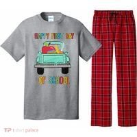 Happy First Day Of School Learning Truck Pajama Set thumb 0