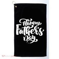 Happy Father's Day Gift For Dad Golf Towel thumb 0