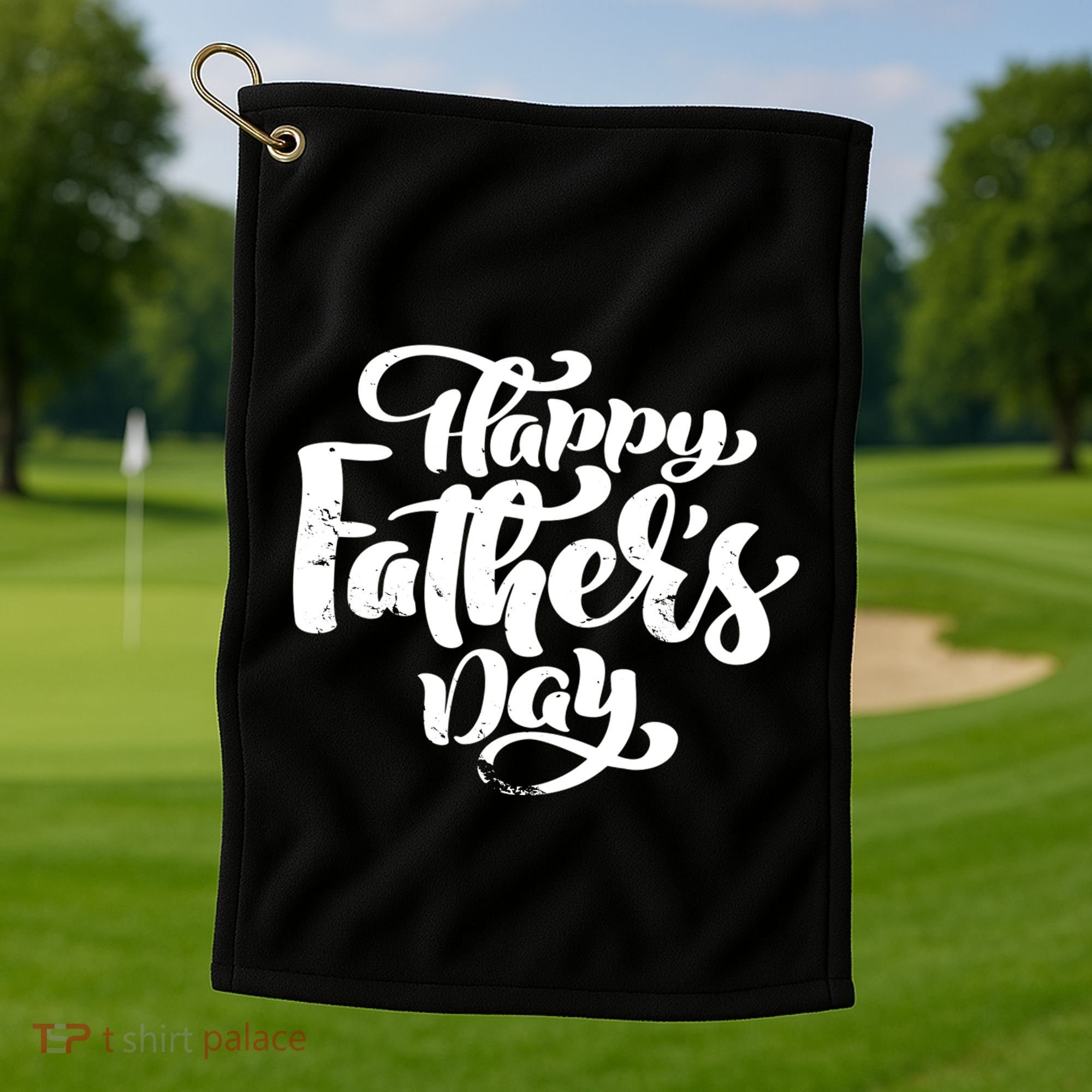 Happy Father's Day Gift For Dad Golf Towel