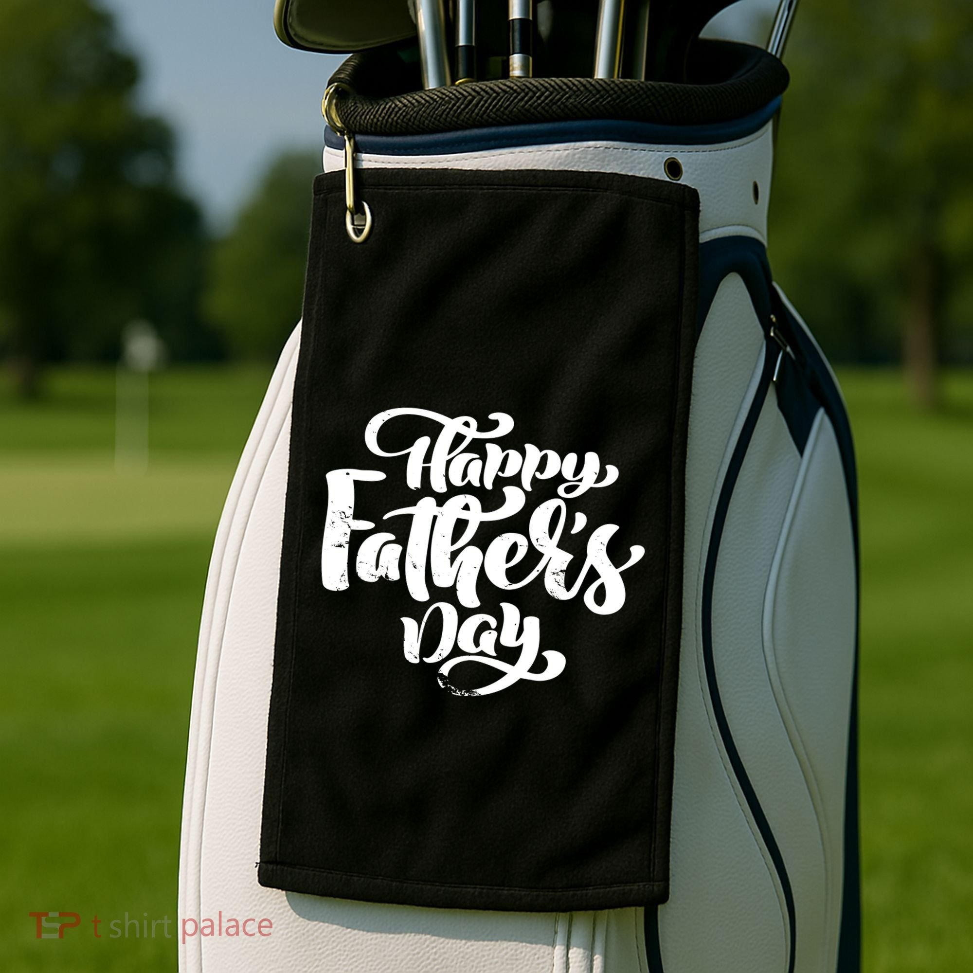 Happy Father's Day Gift For Dad Golf Towel