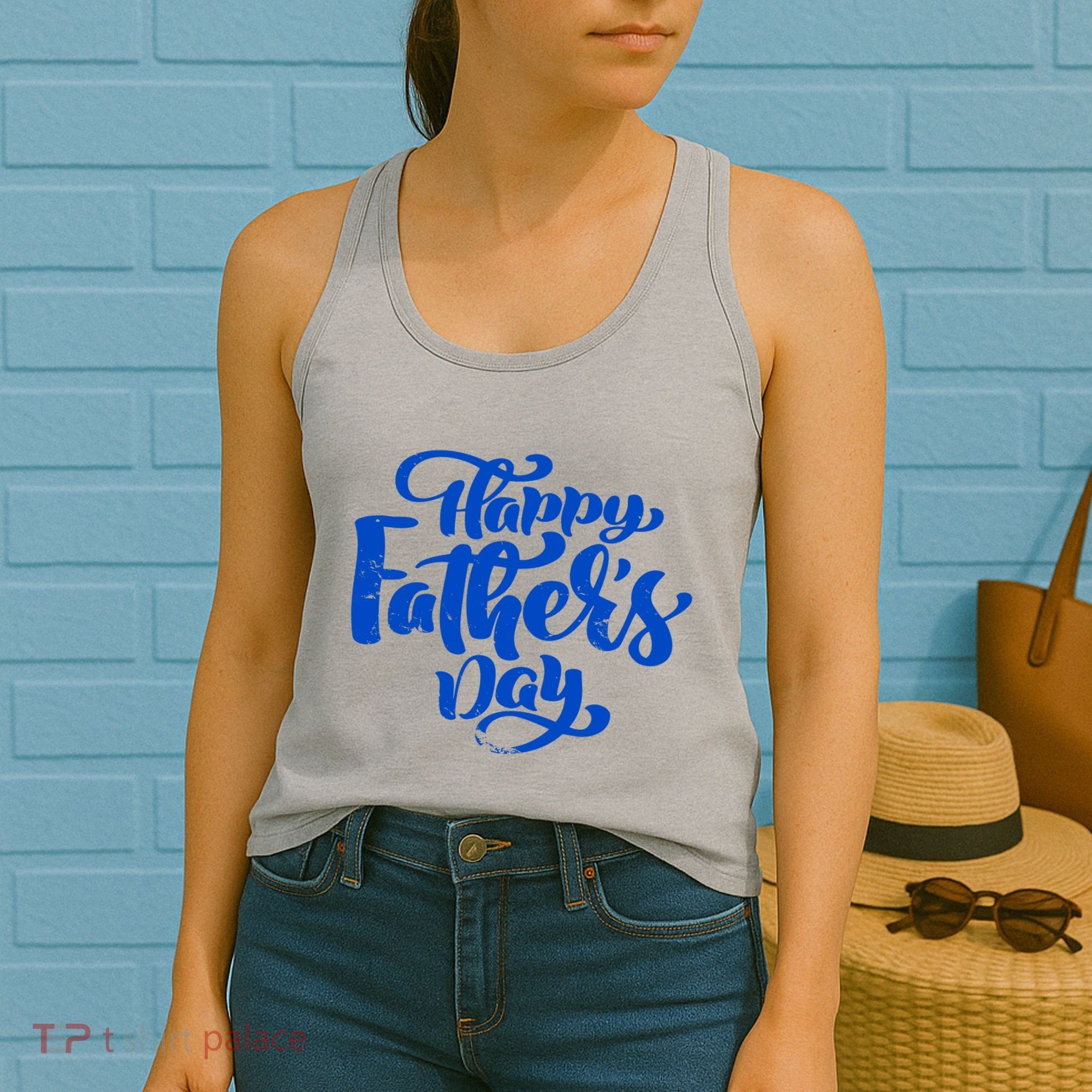 Happy Father's Day Gift For Dad Women's Tank Top