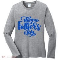 Happy Father's Day Gift For Dad Women's Long Sleeve Shirt thumb 0