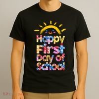 Cute Sun Happy First Day Of School T-Shirt thumb 3