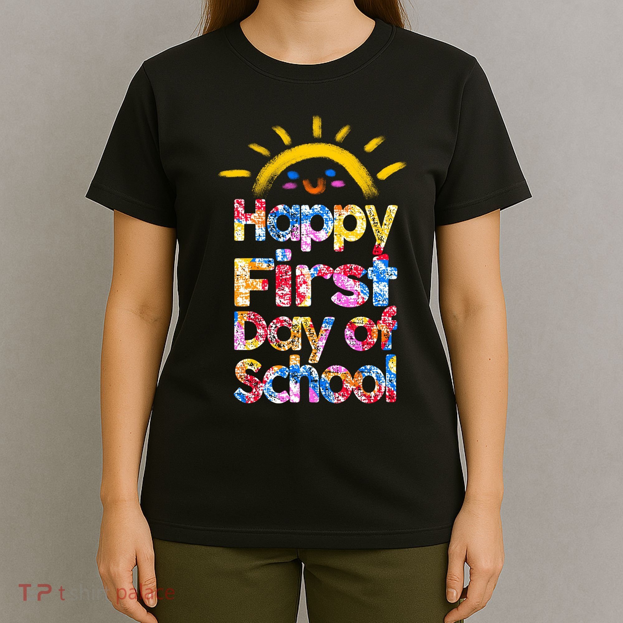 Cute Sun Happy First Day Of School T-Shirt
