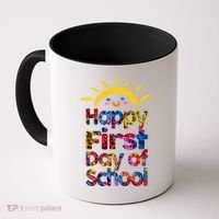 Cute Sun Happy First Day Of School Coffee Mug thumb 0