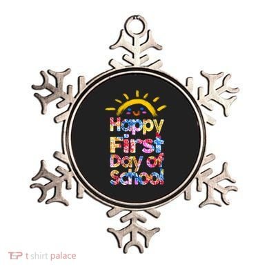 Cute Sun Happy First Day Of School Ornament
