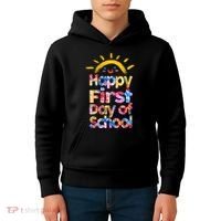 Cute Sun Happy First Day Of School Kids Hoodie thumb 4