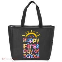 Cute Sun Happy First Day Of School Tote Bag thumb 0