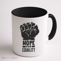 Hope For Equality Black History Month Coffee Mug thumb 1