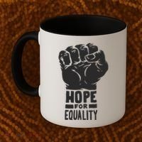 Hope For Equality Black History Month Coffee Mug thumb 2