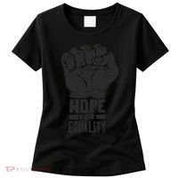 Hope For Equality Black History Month Women's T-Shirt thumb 0