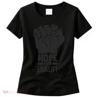 Hope For Equality Black History Month Women's T-Shirt thumb 0