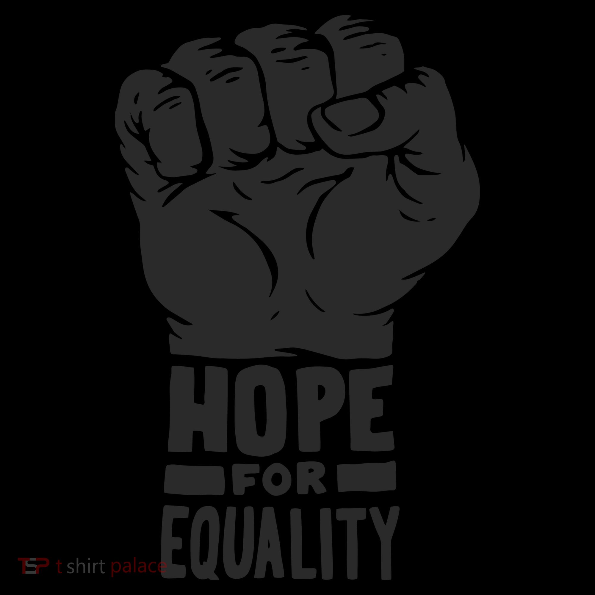 Hope For Equality Black History Month Tote Bag