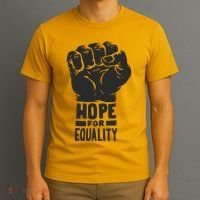 Hope For Equality Black History Month T-Shirt thumb 3