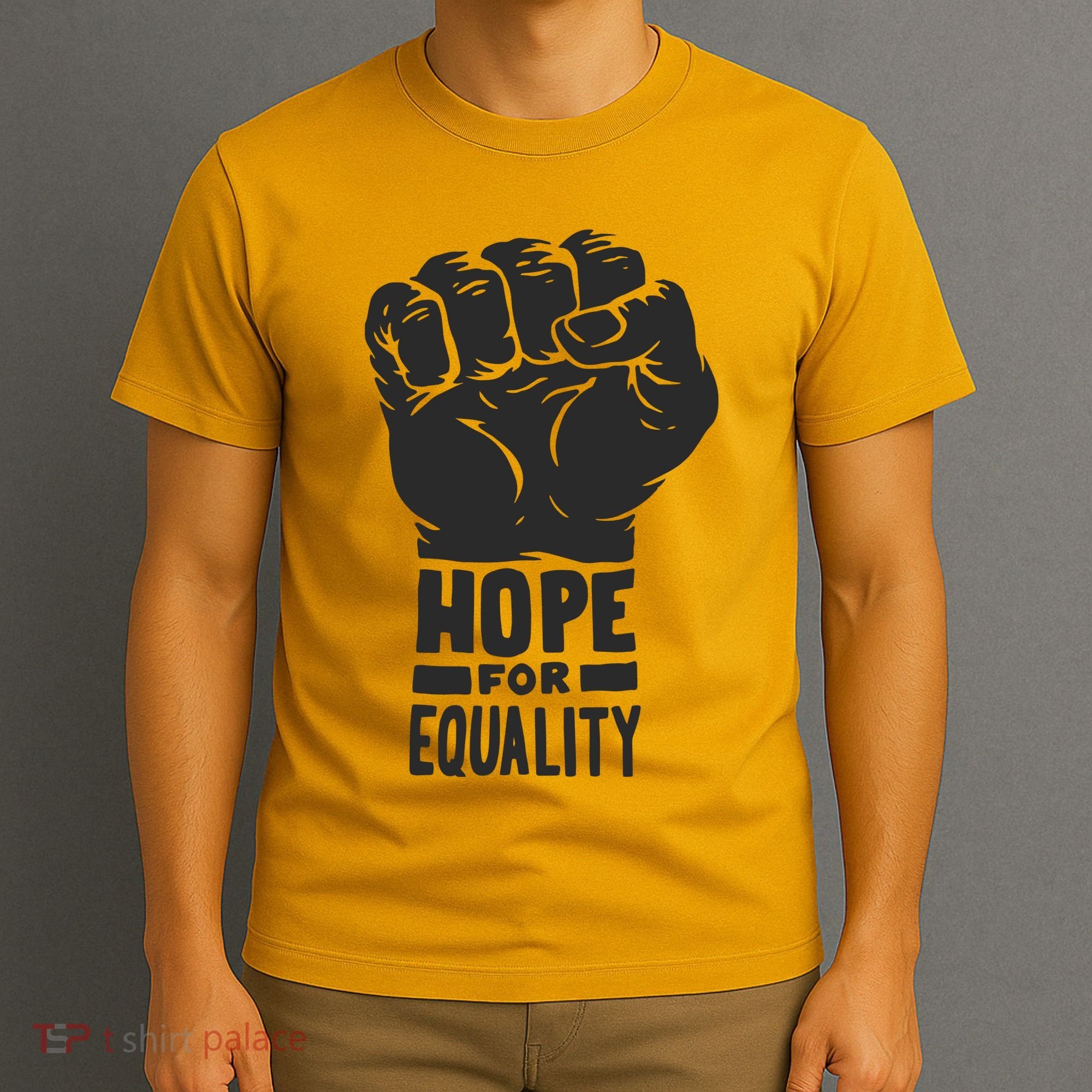 Hope For Equality Black History Month T-Shirt