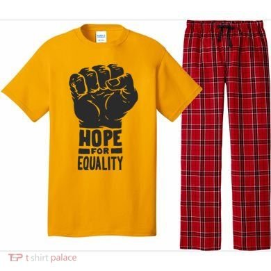 Hope For Equality Black History Month Pajama Set
