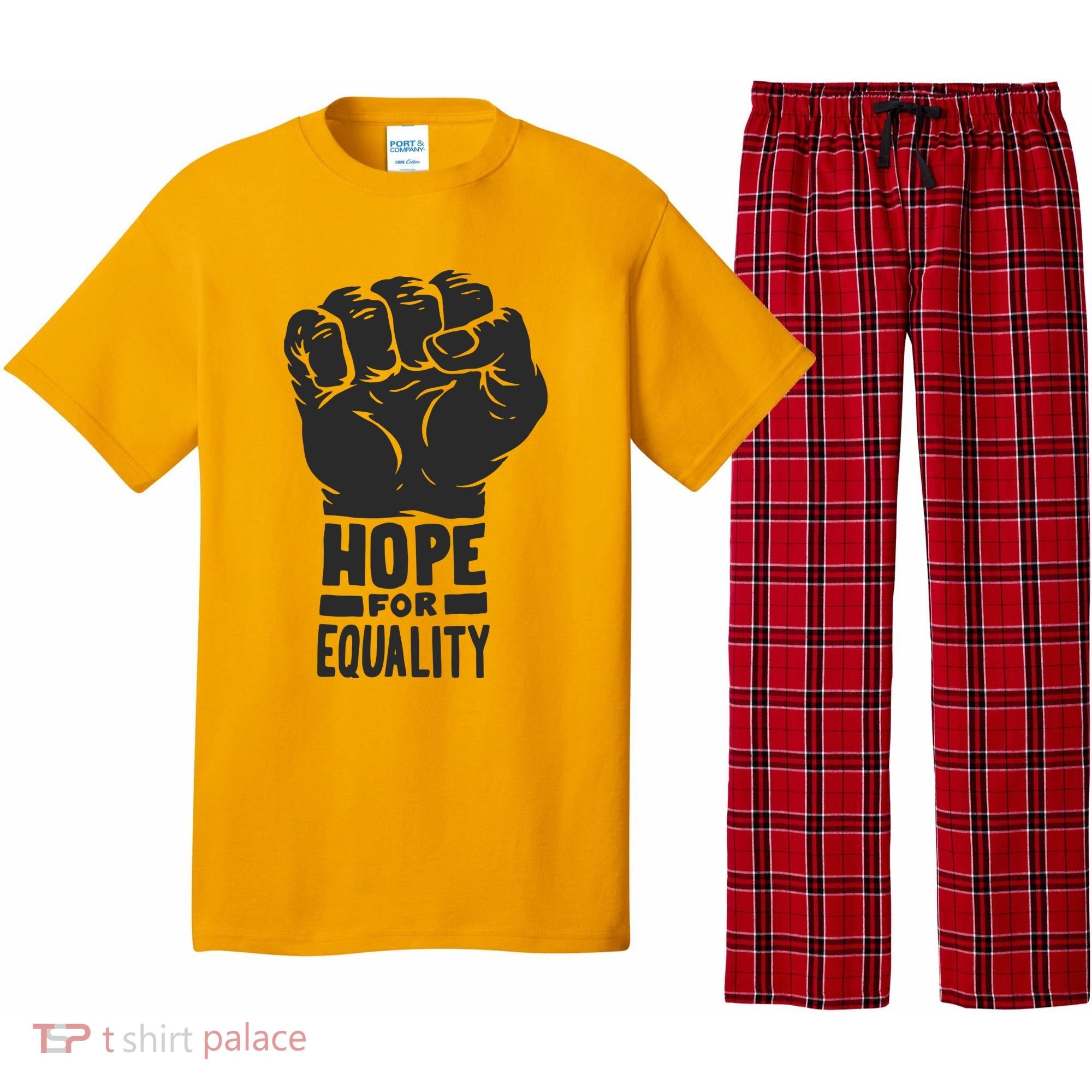 Hope For Equality Black History Month Pajama Set