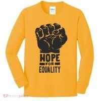 Hope For Equality Black History Month Kids Long Sleeve Shirt thumb 0