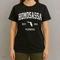 Homosassa Florida Fl Vintage Athletic T-Shirt thumb 4