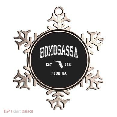 Homosassa Florida Fl Vintage Athletic Ornament